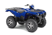 New 2017 YAMAHA GRIZZLY EPS STEEL BLUE W/ ALUMINUM WHEELS Trail Tested Tough – Grizzly EPS is the best‑selling big‑bore utility ATV ready to tackle tough trails with superior style and comfort.